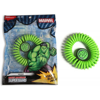 Náramok na odpudzovanie komárov Marvel - Hulk